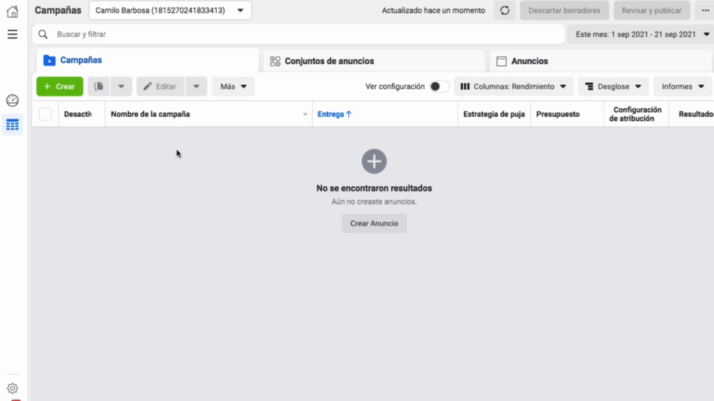 administrador de anuncios de facebook