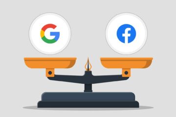 google vs facebook